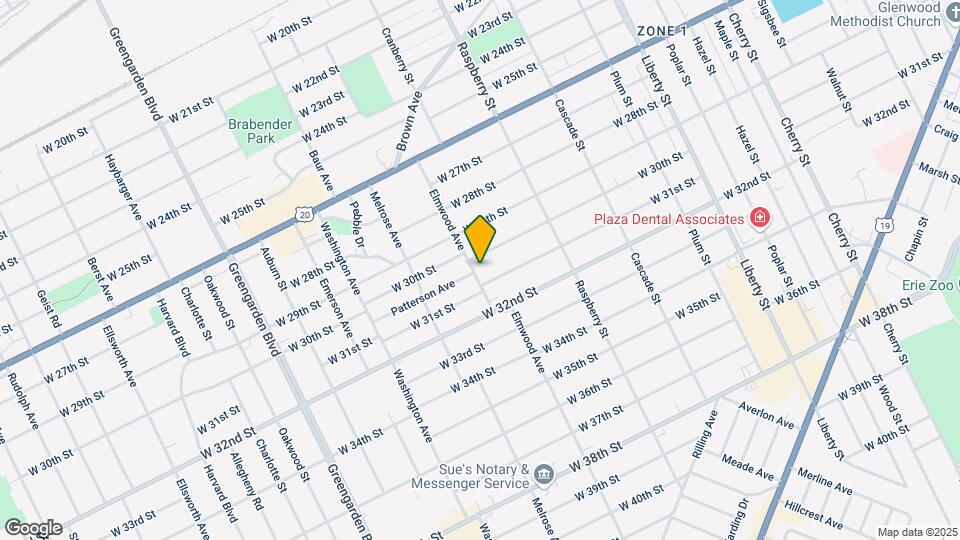 3015 Elmwood Ave Map and Location Details