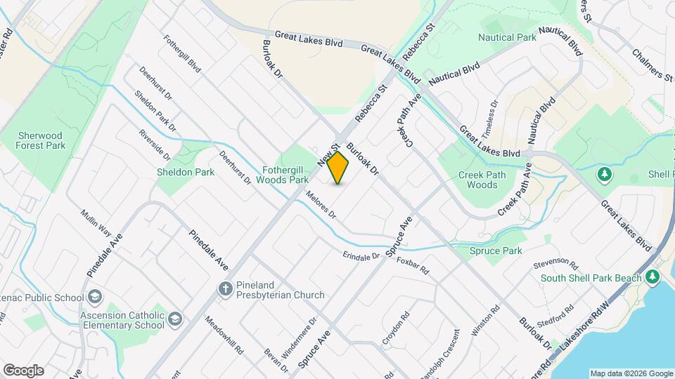 5487 Eaton Ave Map and Location Details