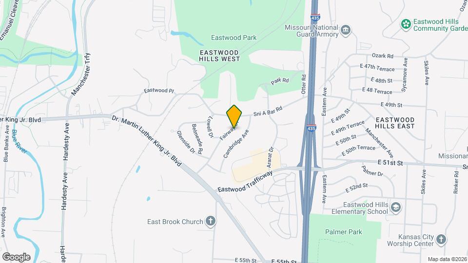 6701 Fairway Dr Map and Location Details