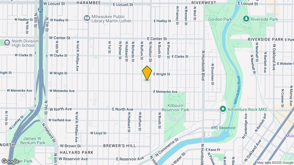 2443 N Holton St Mapa y Detalles de la Ubicación