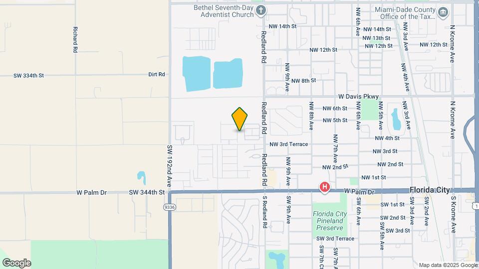 387 NW 12th Ave Map and Location Details