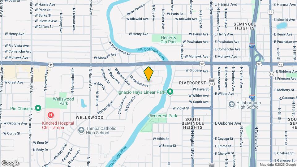 901 Cornelius Ave, Unit #1 Map and Location Details