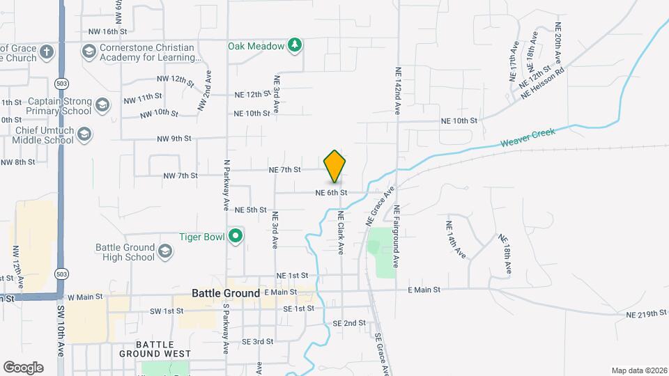 612 NE 6th St Map and Location Details