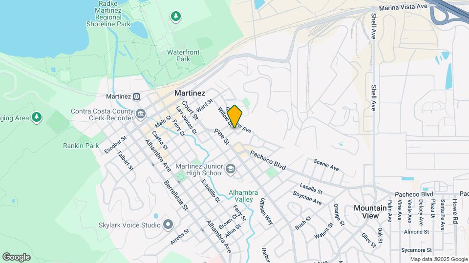 1202 Willow St Map and Location Details