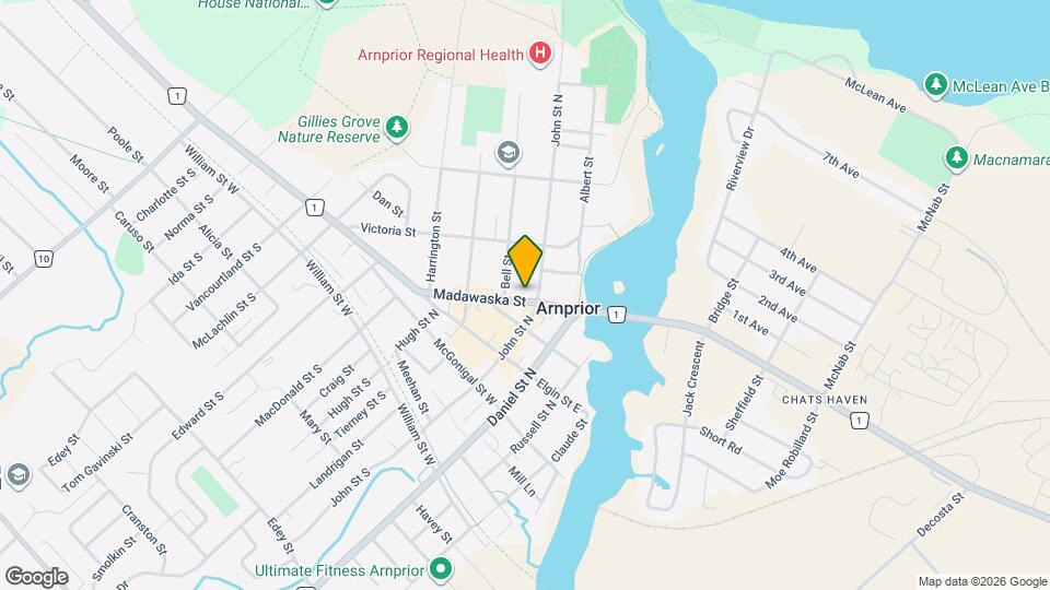 47 Madawaska St Map and Location Details