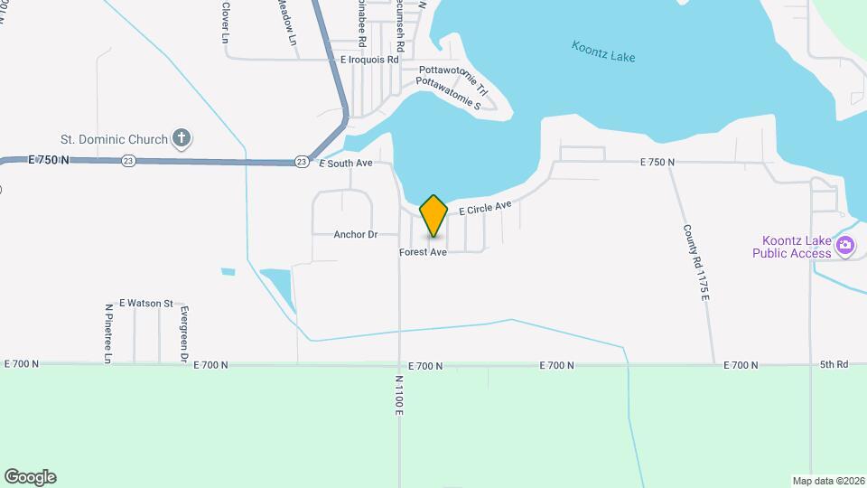 7350 Beech Ave Map and Location Details