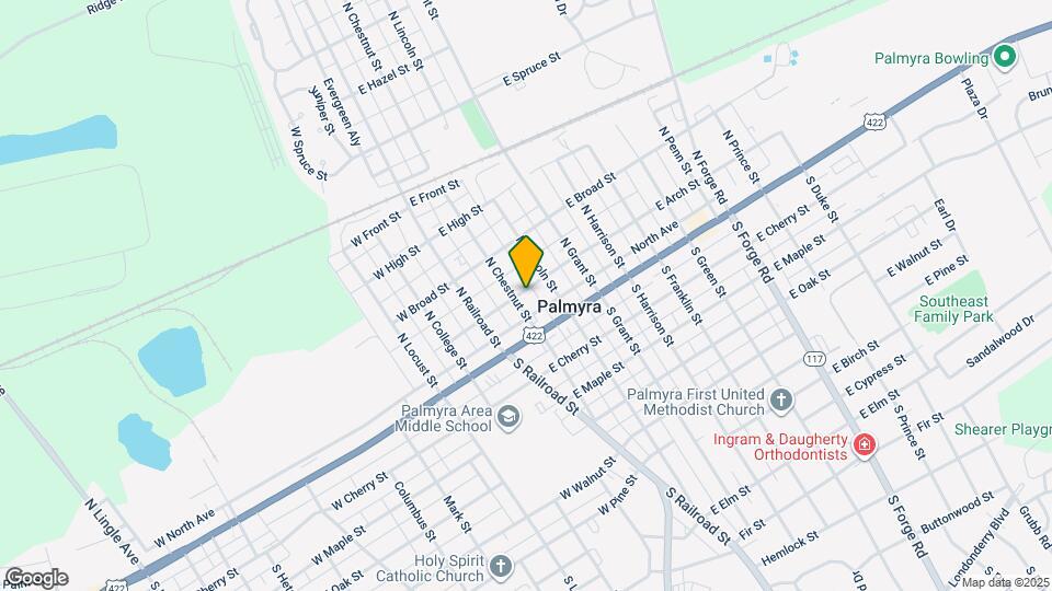 42 N Chestnut St Map and Location Details