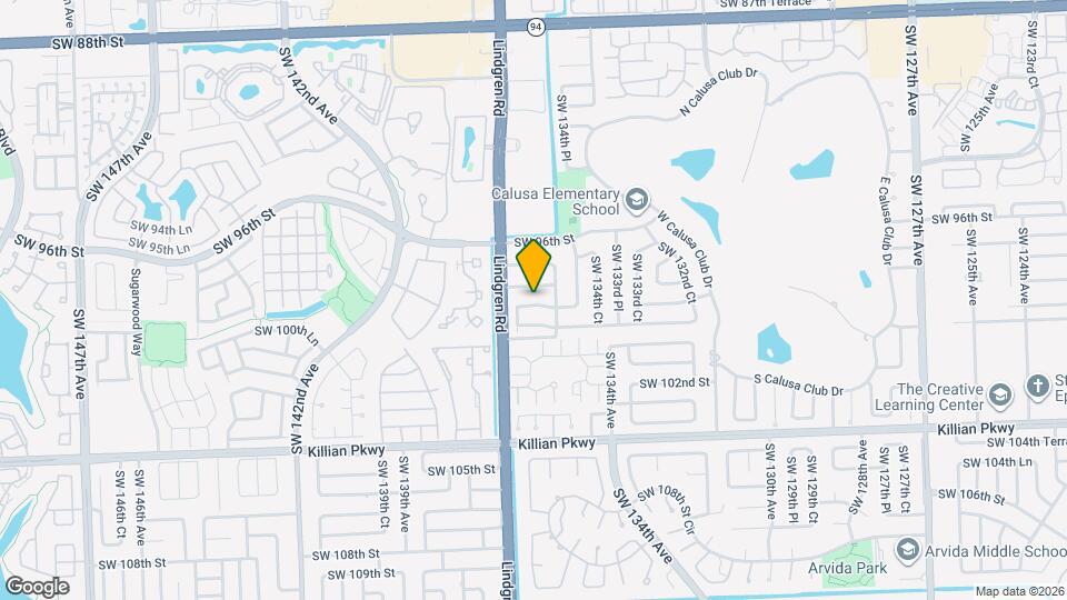 13595 SW 99th St Map and Location Details