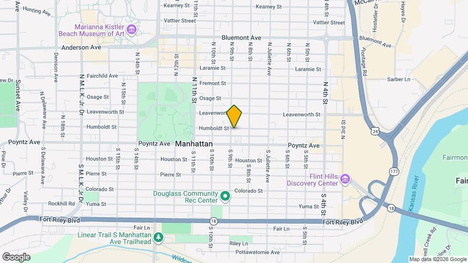 829 Humboldt St Map and Location Details