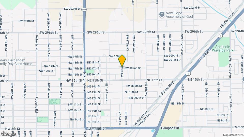 1549 NE 3rd Ave Map and Location Details