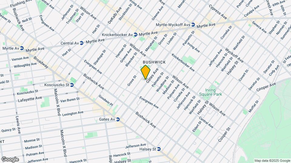 1267 Gates Ave-Unit -2 Map and Location Details