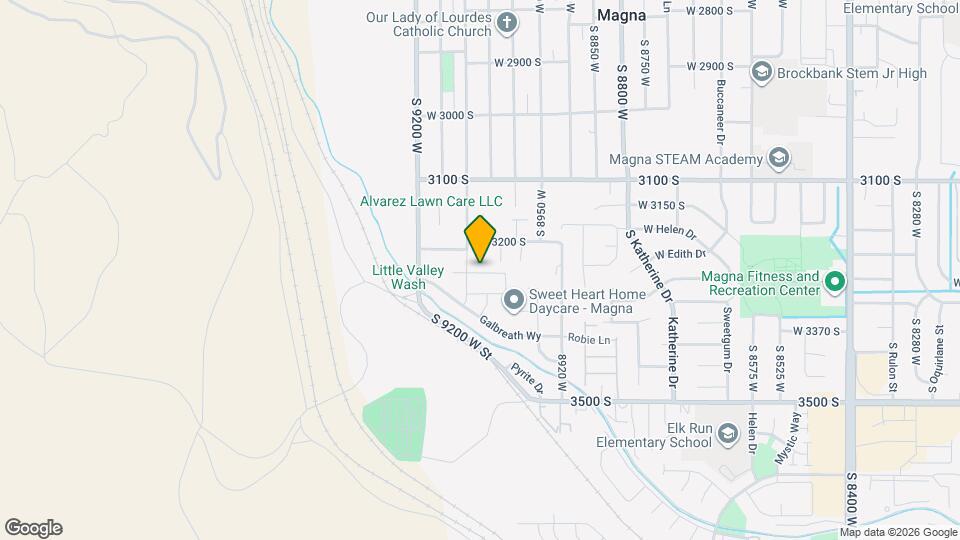 9070 W Newhouse Dr Mapa y Detalles de la Ubicación