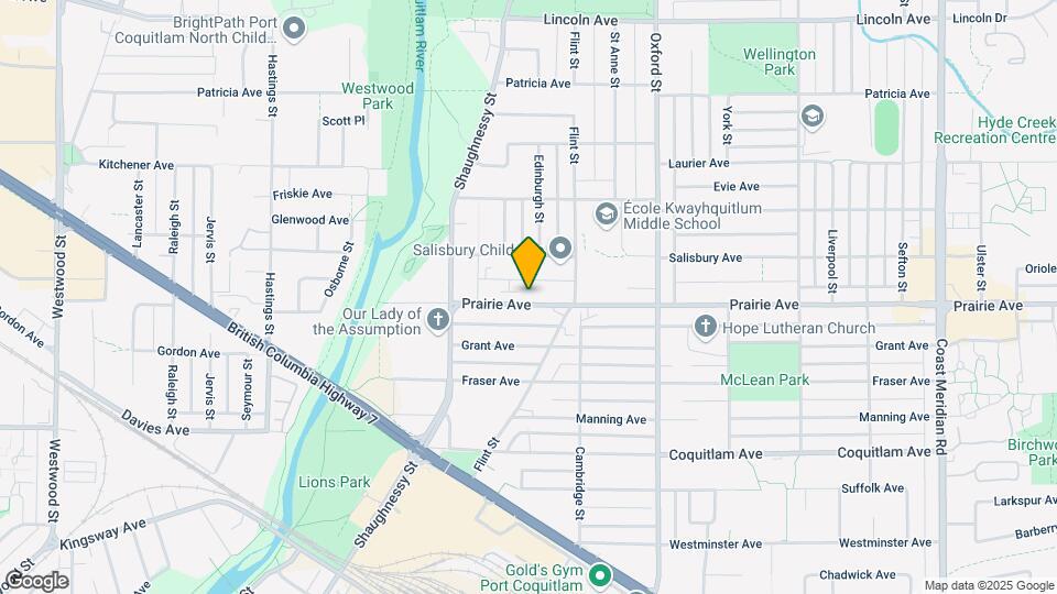2139 Prairie Av Map and Location Details