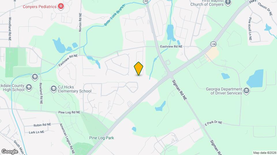 1642 Village Place Cir NE Mapa y Detalles de la Ubicación