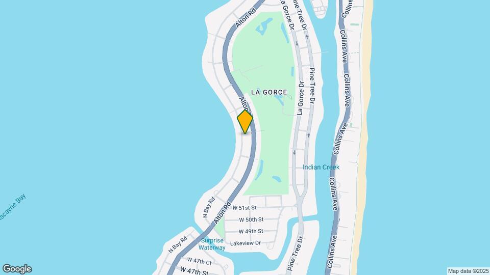 5371 N Bay Rd Map and Location Details