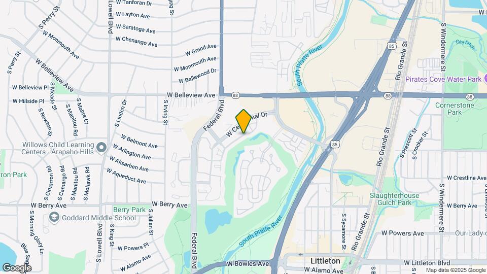 2840 W Centennial Dr Map and Location Details