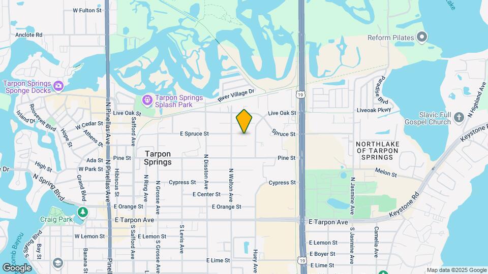 720 E Spruce St Map and Location Details