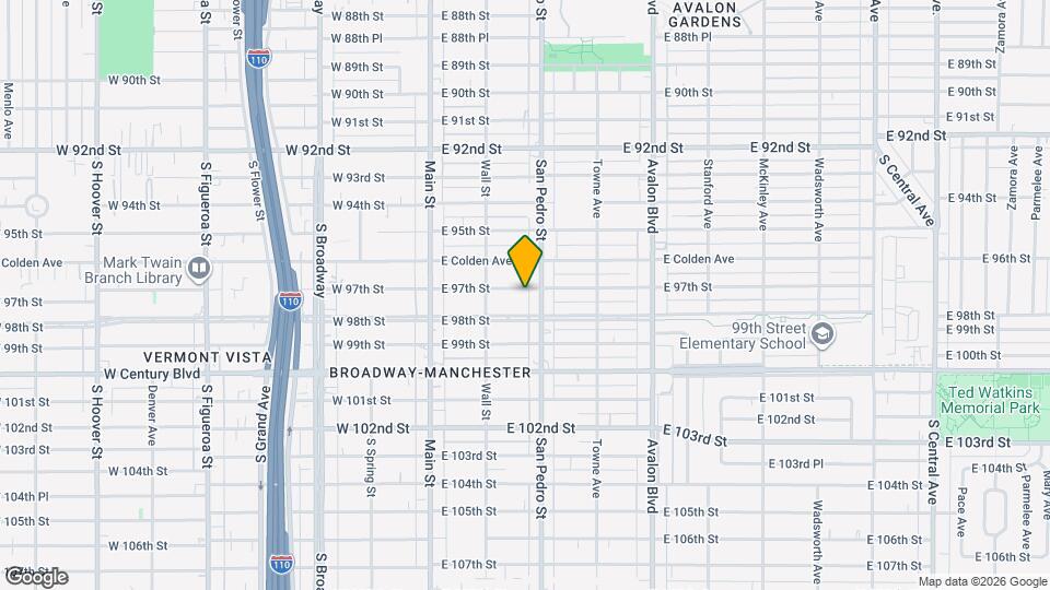 244 E 97th St Mapa y Detalles de la Ubicación
