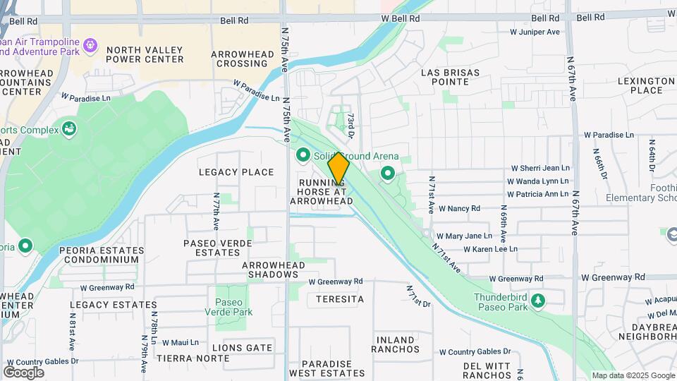 15873 N 73rd Ln Map and Location Details