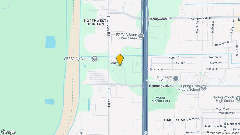 10800 Hammerly Blvd Map and Location Details