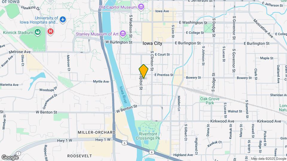 620 S Capitol St Map and Location Details