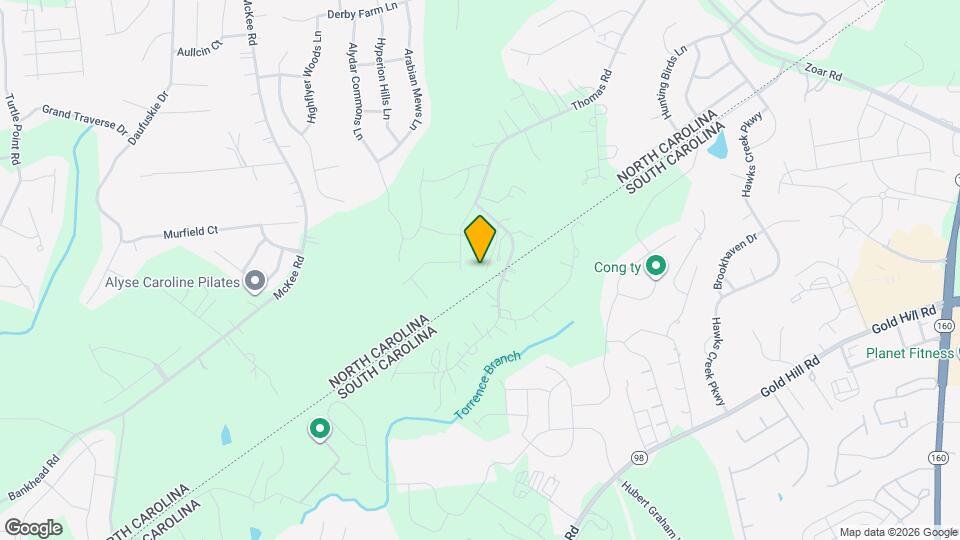 14038 Belle Mont Dr Mapa y Detalles de la Ubicación