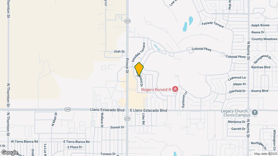 804 Laurelwood Dr Map and Location Details