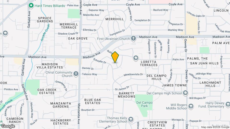 6138 Cherrelyn Way Map and Location Details