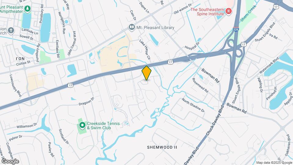 Cooper River Villages Map and Location Details