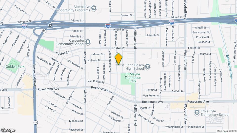 13628 Ardis Ave, Unit 1611 - B-812 - B Map and Location Details