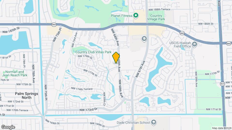 17920 NW 68th Ave Map and Location Details