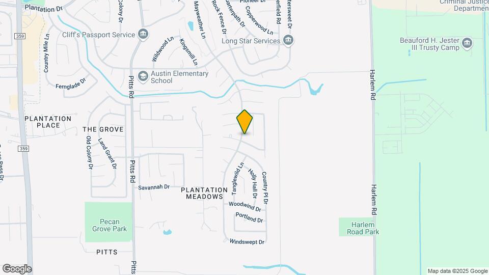 1206 Mayweather Ln Map and Location Details