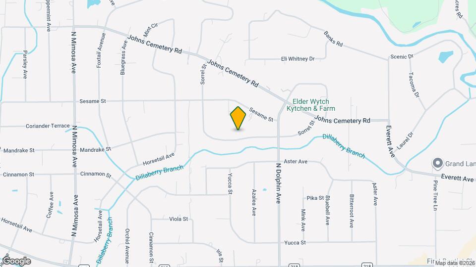 94 Sorrel St Map and Location Details