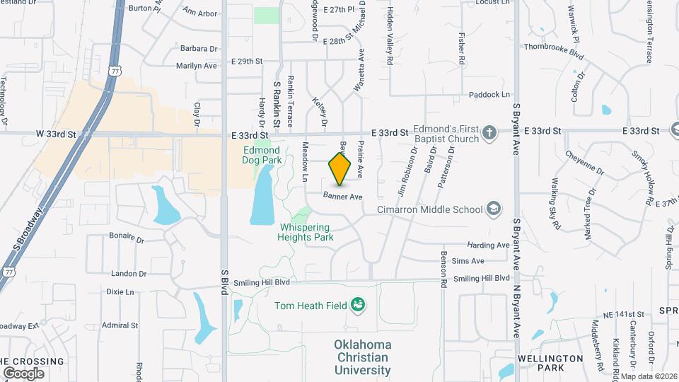 609 Banner Ave Map and Location Details