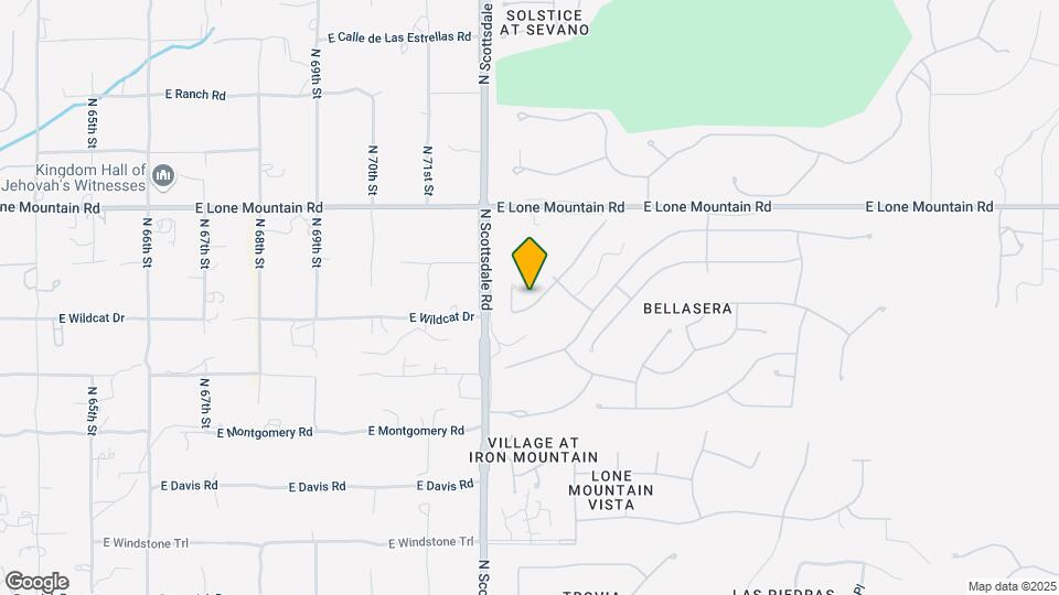 7298 E Brisa Dr Map and Location Details