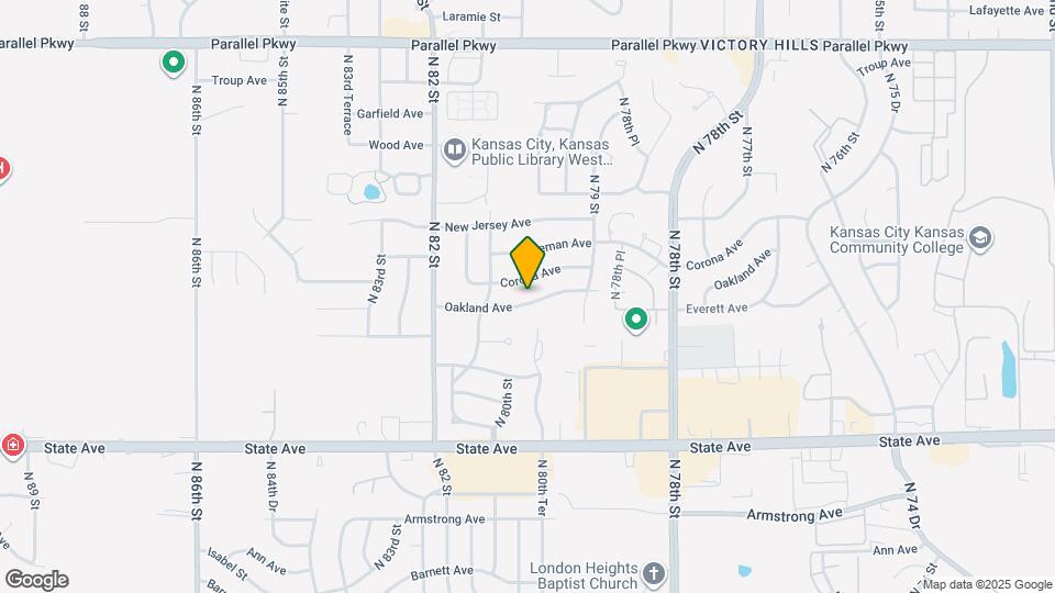 8000 Oakland Ave Mapa y Detalles de la Ubicación