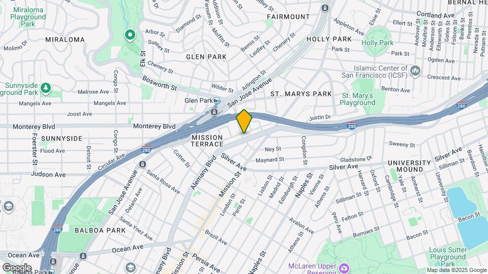 111 Lyell St Map and Location Details