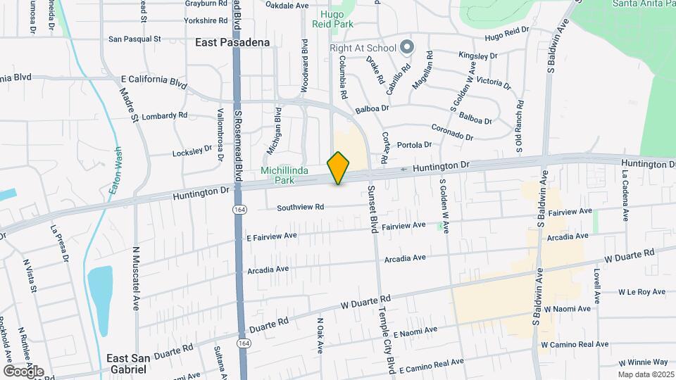 1148 W Huntington Dr Mapa y Detalles de la Ubicación