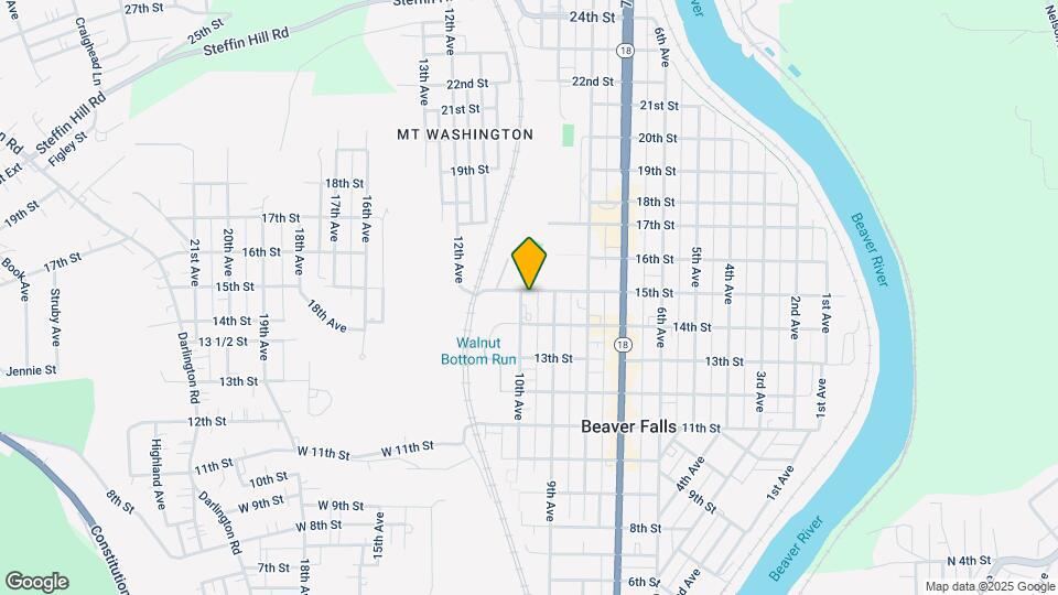 921 15th St Map and Location Details