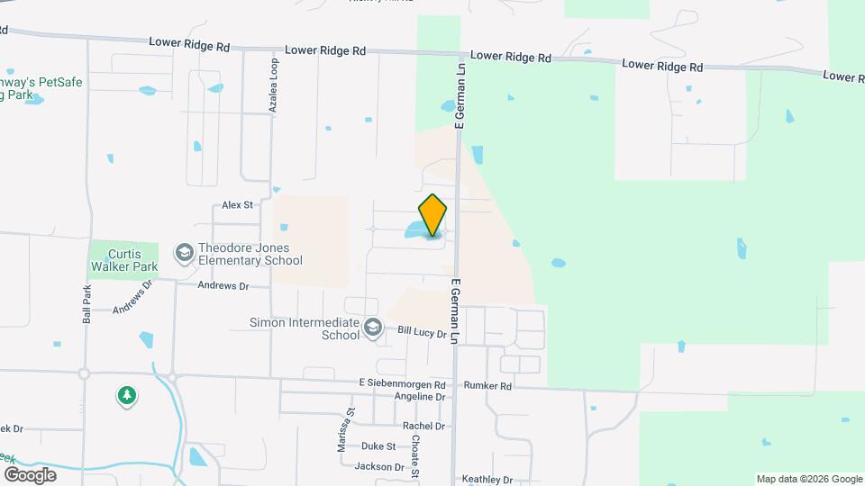 1740 Raden St Map and Location Details