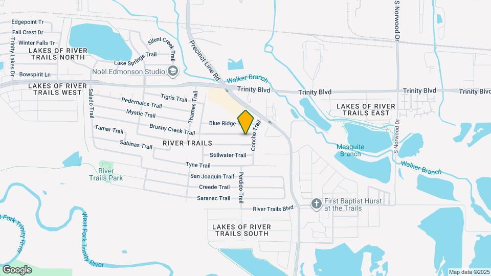 9088 Brushy Creek Trail Map and Location Details