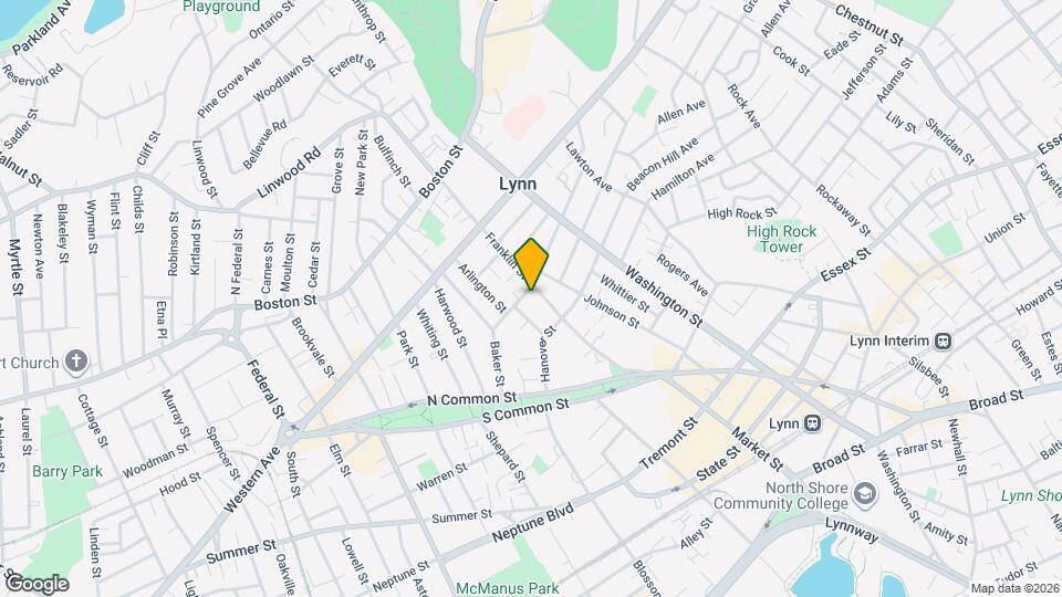 88 Franklin St, Unit Modern and Rustic Condo Map and Location Details