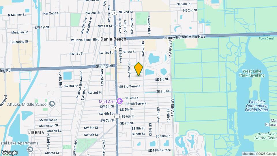 225 SE 3rd St, Unit B2 Mapa y Detalles de la Ubicación