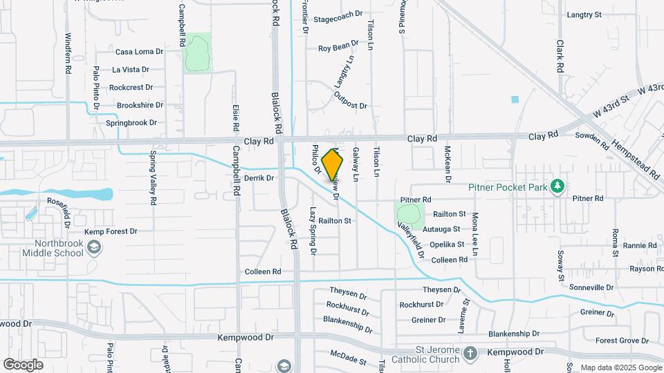 4101 Philco Dr Map and Location Details