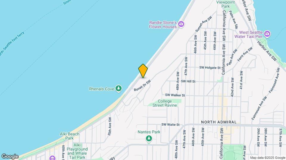 2104 Alki Ave SW Map and Location Details