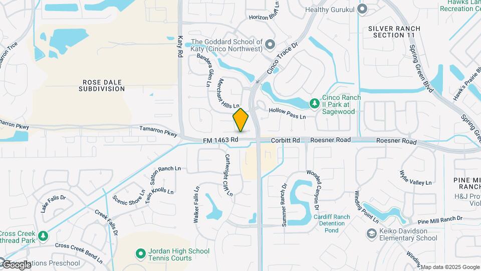 27623 Dalton Bluff Ct Map and Location Details