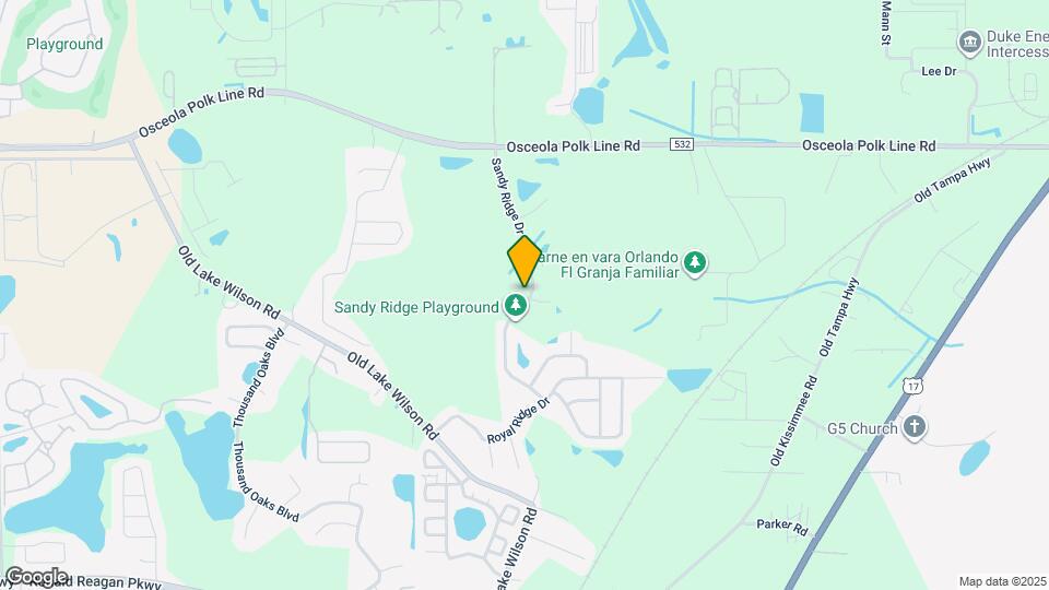 701 Sandy Ridge Dr Map and Location Details