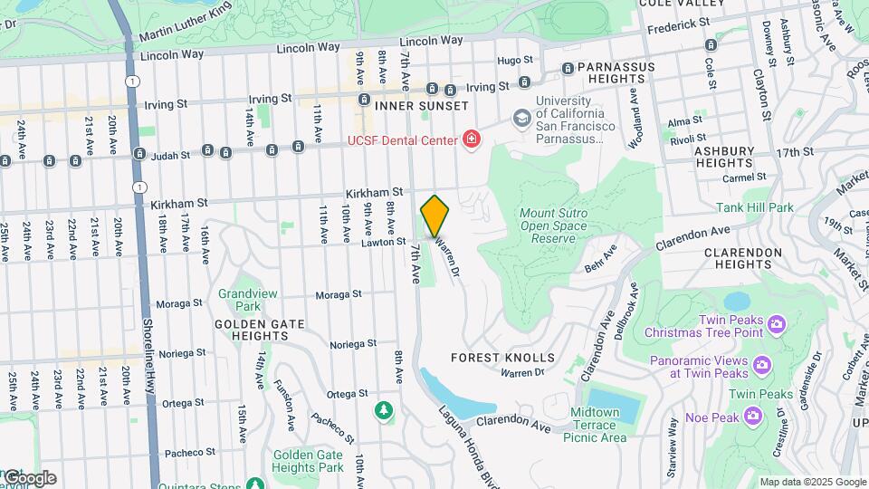 102 Locksley Ave Map and Location Details