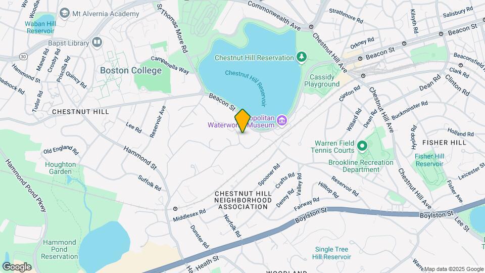 124 Chestnut Hill Rd, Unit 310 Map and Location Details
