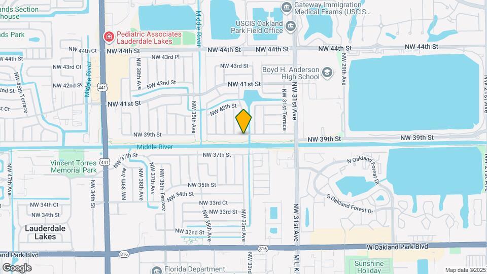 3290 NW 39th St Map and Location Details